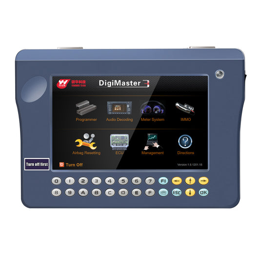Digimaster 3 Odometer Correction Master No Token Limitation Update Online Audio decoding    Airbage reset    ECU programming    PIN Code Reading    BMW key programming
