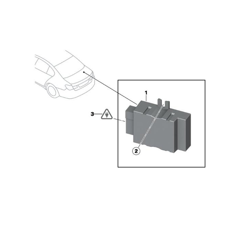 16147276073 For BMW  fuel Pump Control Supply Unit Module