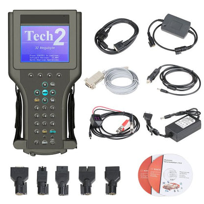 GM Tech2 Scanner Diagnostic for SAAB OPEL SUZUKI ISUZU Holden with TIS2000 Candi Full Package