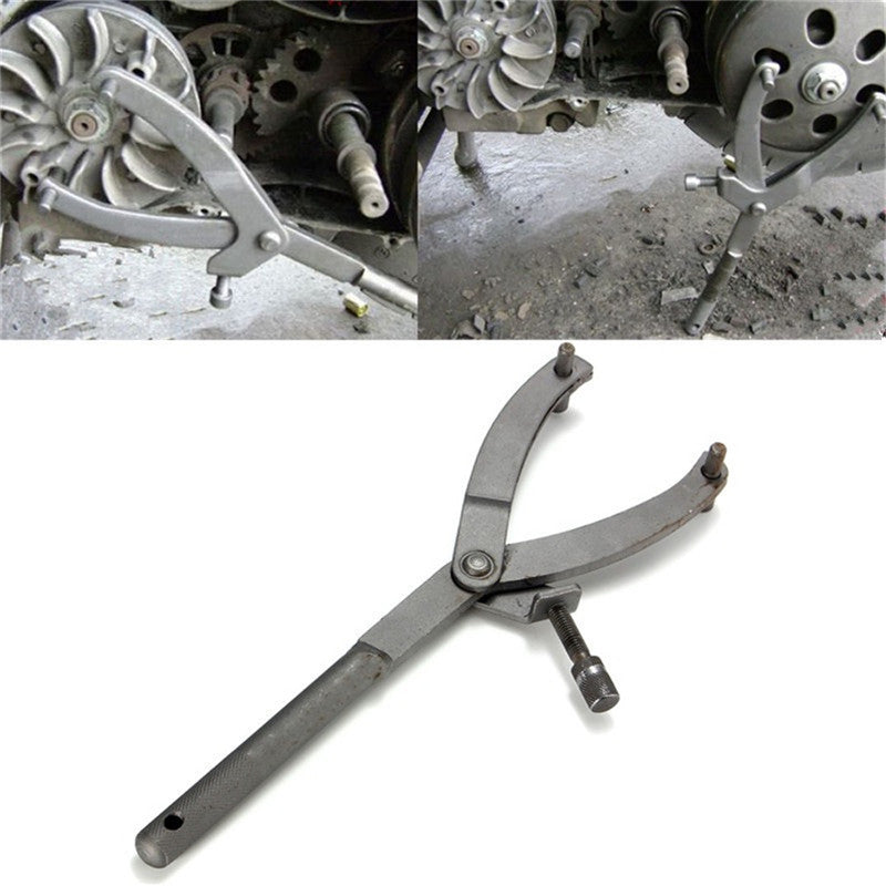 Flywheel Clutch Wheel Hub Rotor Sprocket Wrench Motorcycle Repair Tool Y-magnet Fixed Card Motorcycle Tools