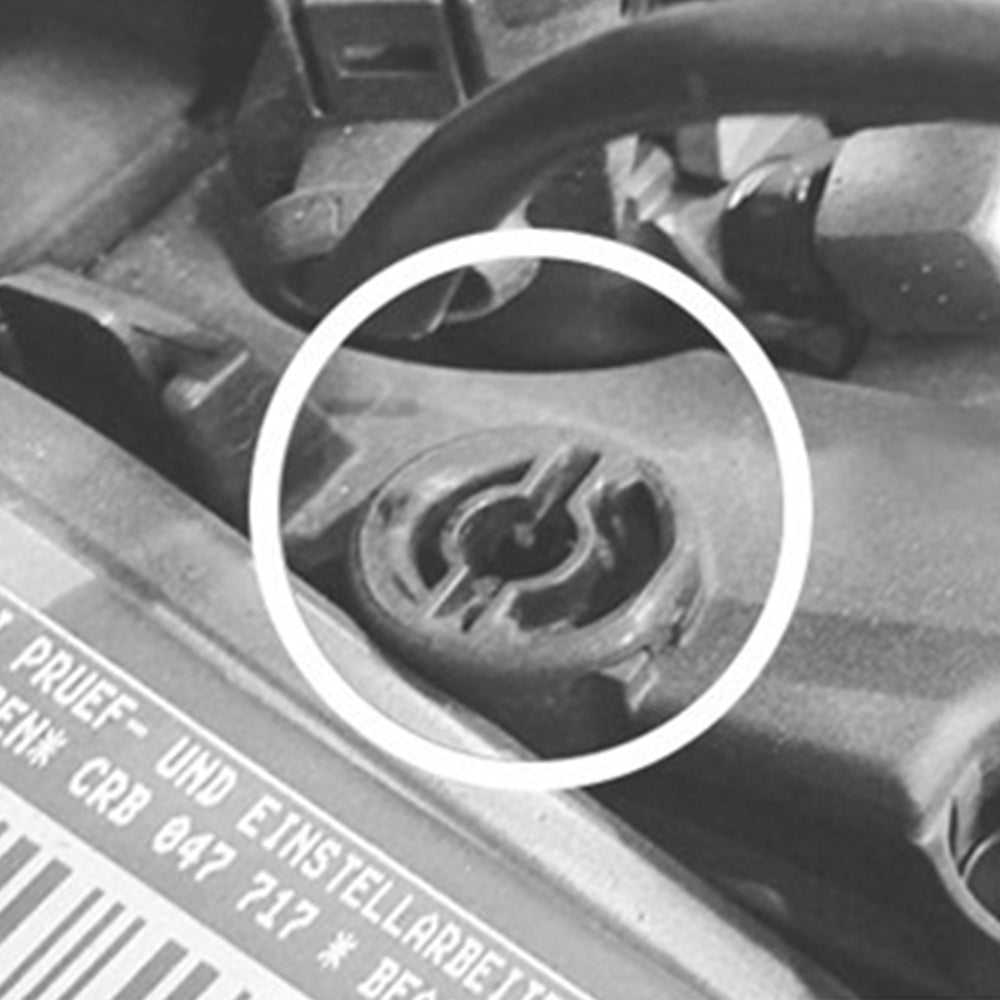 Bouchon de vidange d'huile en plastique enlèvement de vis installateur clé outil d'assemblage clé outil outil de réparation de voiture pour VAG Audi vidange d'huile en plastique P