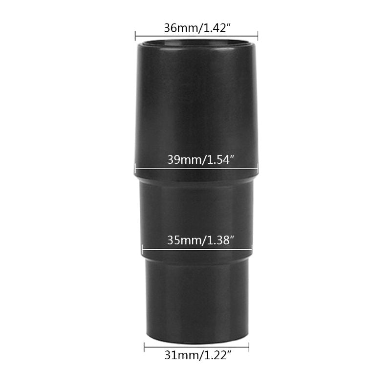 Vacuum Cleaner Connector 32mm/1.26in Inner Diameter Brush Suction Head Adapter Mouth Nozzle Head Cleaner Conversion Accessory