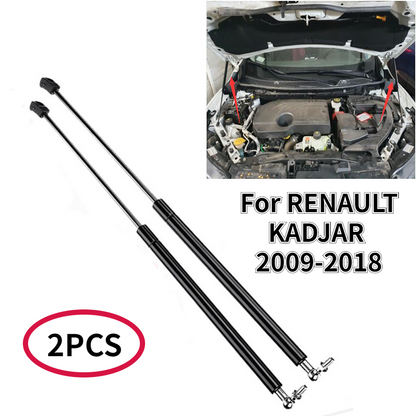 For RENAULT KADJAR 2009-2018 Struts Front Bonnet Hood Left Right 570mm Car Front Bonnet Struts Support Shock