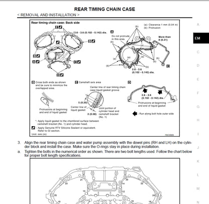 Nissan  Infiniti Workshop Manual