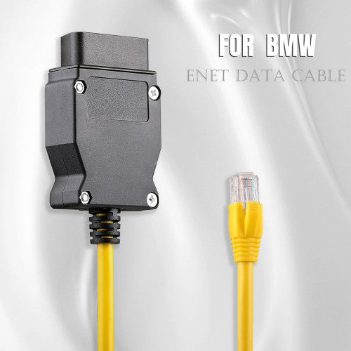 Câble d'interface ENET (Ethernet vers OBD) pour BMW E-SYS codage ICOM –  Online Car Parts