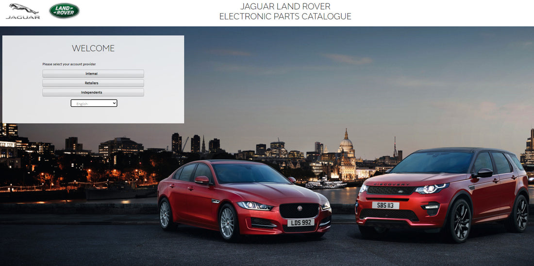 Jaguar Land Rover JLR EPC 2024 Online Parts Catalog Online Car Parts