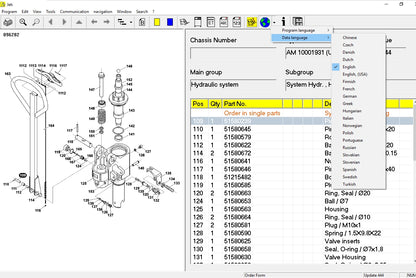 JUNGHEINRICH JETI ForkLif Updated 444 2021 Spare Parts Catalog Full  Instruction