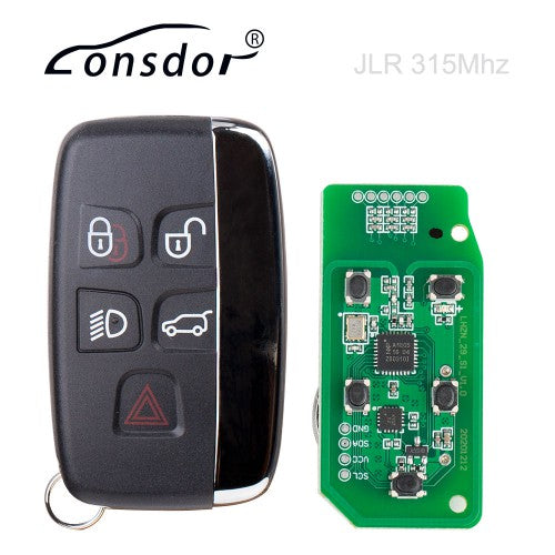 Clé intelligente Lonsdor pour Jaguar Land Rover 2015 à 2018 315 MHz/433 MHz Fonctionne avec K518ISE K518S