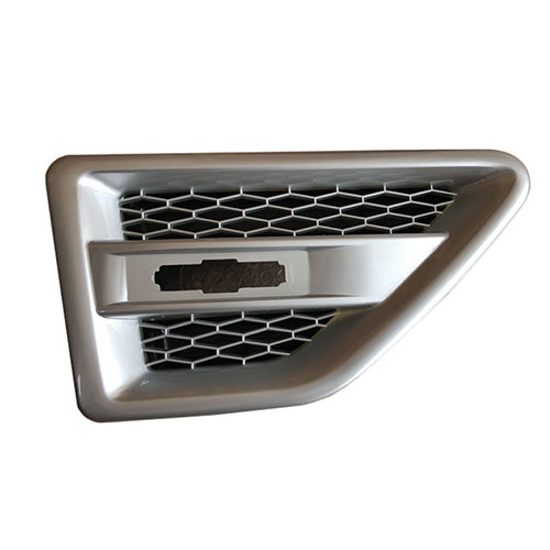 Grille de garde-boue latérale chromée argentée avant de voiture pour Land Rover Freelander maille de ventilation de garde-boue 2 roues LR001658 droite LR001660 gauche