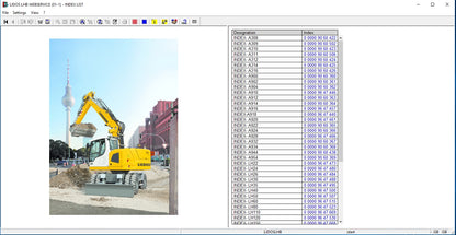 Liebherr Lidos Online Updated 01.2022 COT LBH LFR LHB LWE LWT EPC  Service Document DVD