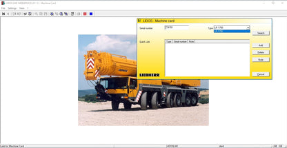 Liebherr Lidos Online Updated 01.2022 COT LBH LFR LHB LWE LWT EPC  Service Document DVD