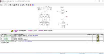 Liebherr Lidos Online Updated 01.2022 COT LBH LFR LHB LWE LWT EPC  Service Document DVD