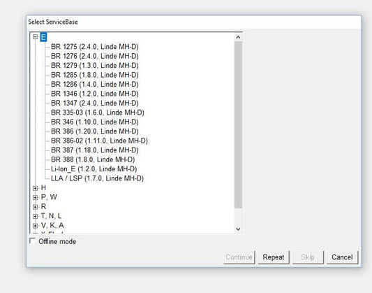 Linde Pathfinder 3.6.2.11v [1.2020] Linde Diagnostic system