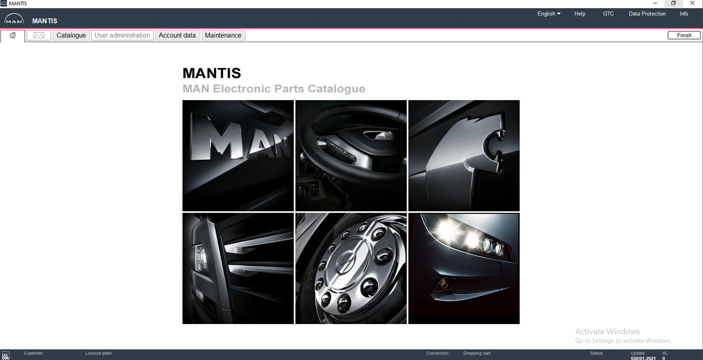 Scania Multi 2022 [10.2021] + MAN Mantis v666 EPC [09.2021]Catalogue d'atelier et de pièces de rechange