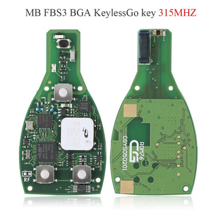 MB FBS3 BGA KeylessGo Key One-key Start 315Mhz, 433Mhz Livraison gratuite