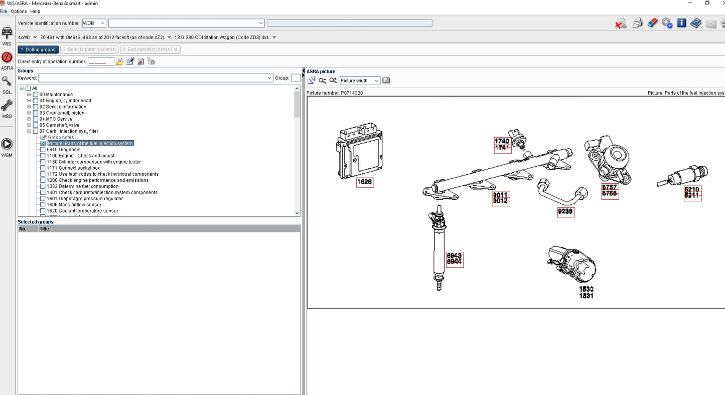Mercedes Benz WIS ASRA NET Full DVD Repair Manual Maintenance Basic data Wiring diagrams