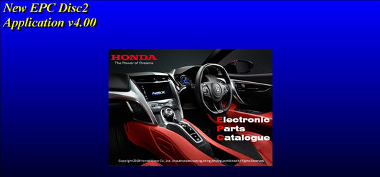 HONDA EPC General V4.0 [2022] Electronic Parts Catalogue