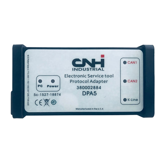 Outils de service électroniques New Holland (niveau d'ingénierie CNH EST 9.4 9.2 8.6) outil de Diagnostic du Kit CNH DPA5