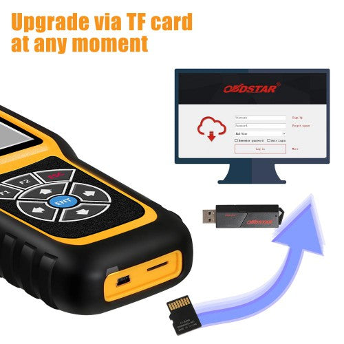 OBDSTAR X300M Odometer Correction Tool Especially for Odometer Adjustment by OBD2 Adds Benz VAG MQB