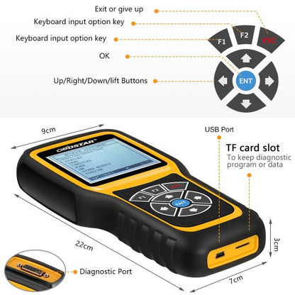 OBDSTAR X300M Odometer Correction Tool Especially for Odometer Adjustment by OBD2 Adds Benz VAG MQB