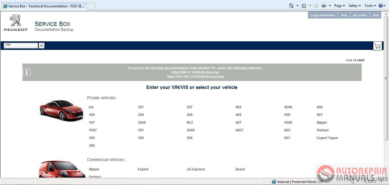 PEUGEOT Service Box Parts catalog, Repair , Service manuals, Wiring di ...