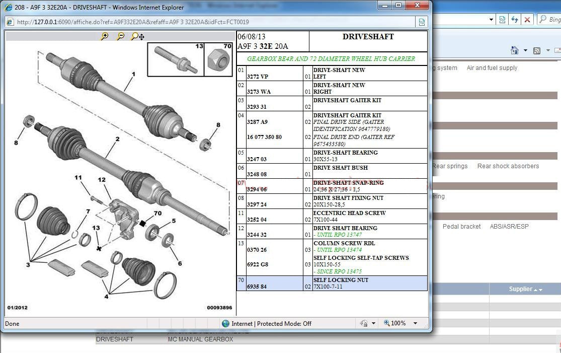 PEUGEOT Service Box Parts catalog, Repair , Service manuals, Wiring diagrams