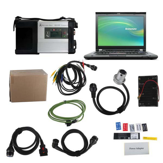 V2024- MB SD Connect C4 C5 Star Diagnosis Plus Lenovo T420 Laptop With Vediamo and DTS Engineering Software