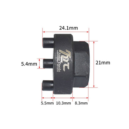 32106891974 Outil de retrait de machine à tête hexagonale pour BMW F30 F3 1 2 3 Series Pièce de poussée de crémaillère de direction 24mm