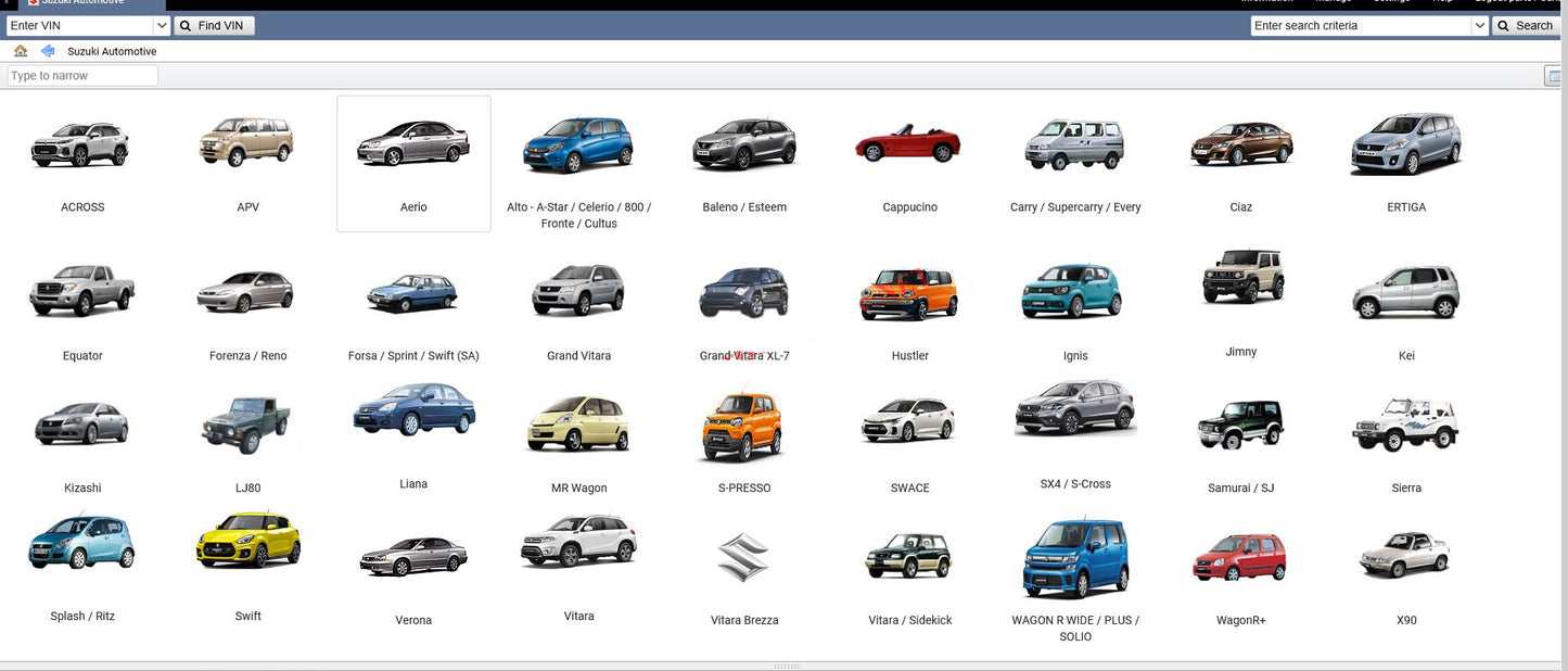 Suzuki Snap-on EPC [2024] Online Parts Catalog