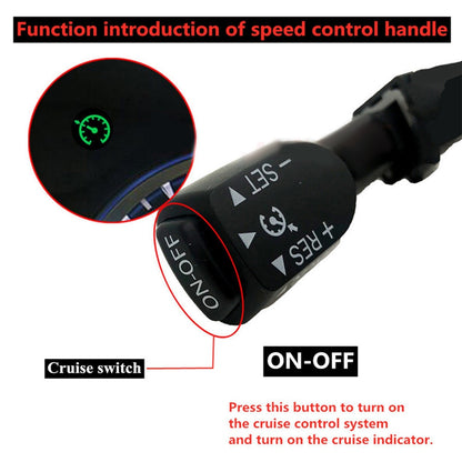 84632-34011 84632-34017 Cruise Control Switch Steering Wheel Cover Black For Toyota Camry Corolla Tundra RAV4 LEXUS