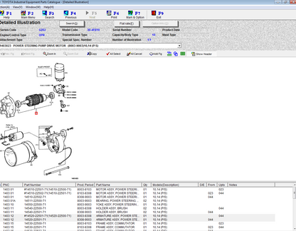 Toyota Industrial Equipment EPC v2.27 2020-2021 Forklift Trucks  Spare parts  catalogue