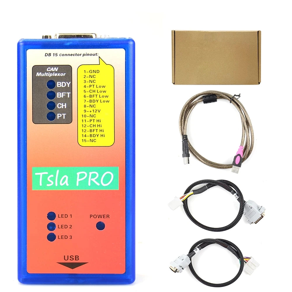 7 Tesla Scanner Graphics 2021 Newest Tsla PRO scanner Professaional Diagnostic and Programming ...
