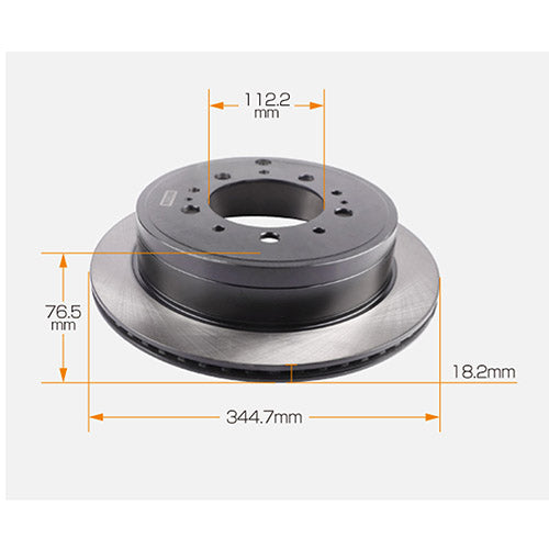 4243160290 424310C010 424310C011 Replacement braking DISC REAR FOR TOYOTA LAND CRUISER LEXUS