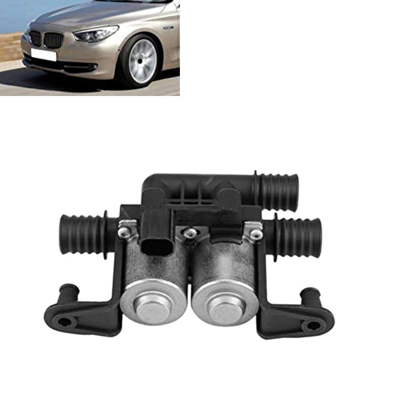 Vanne de commande de chauffage de voiture double solénoïde voiture double solénoïde accessoires pour BMW série 5 E38 E39 E46 E53 X5 6412837499