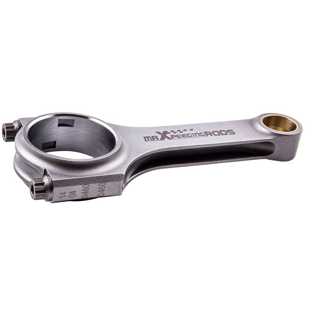 Connecting Rods for BMW E36 E46 328i 325i M52B28 Conrods H Beam Con Rod 135mm 4340 Forged H-Beam Floating Balanced TUV Shot peen