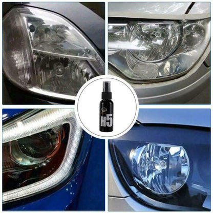 Car Headlight Repair Agent H5 Headlight Restoration Oxidation Liquid Kit 30ML Headlight Polishing Anti-scratch Maintenance