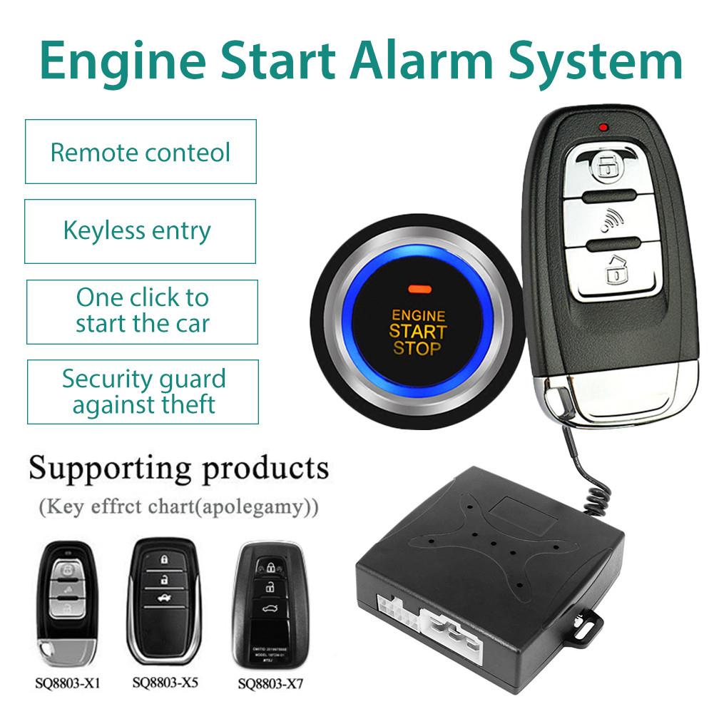 12V Car Alarm Systems Car Remote Central Door Lock Keyless System Auto Car SUV Anti-theft Keyless Entry Starter Auto Accessories