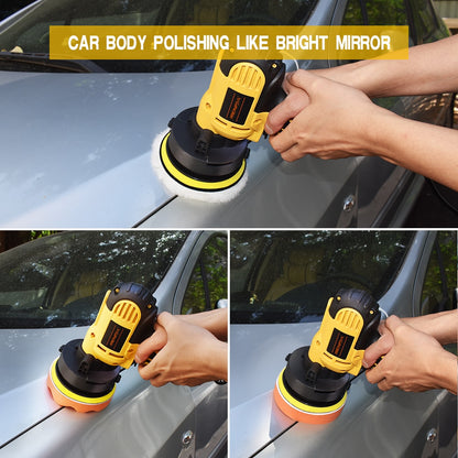 Car Sponge Polishing Pad Set Polishing Buffer Waxing Adapter Drill Kit for Auto Body Care Headlight Assembly Repair