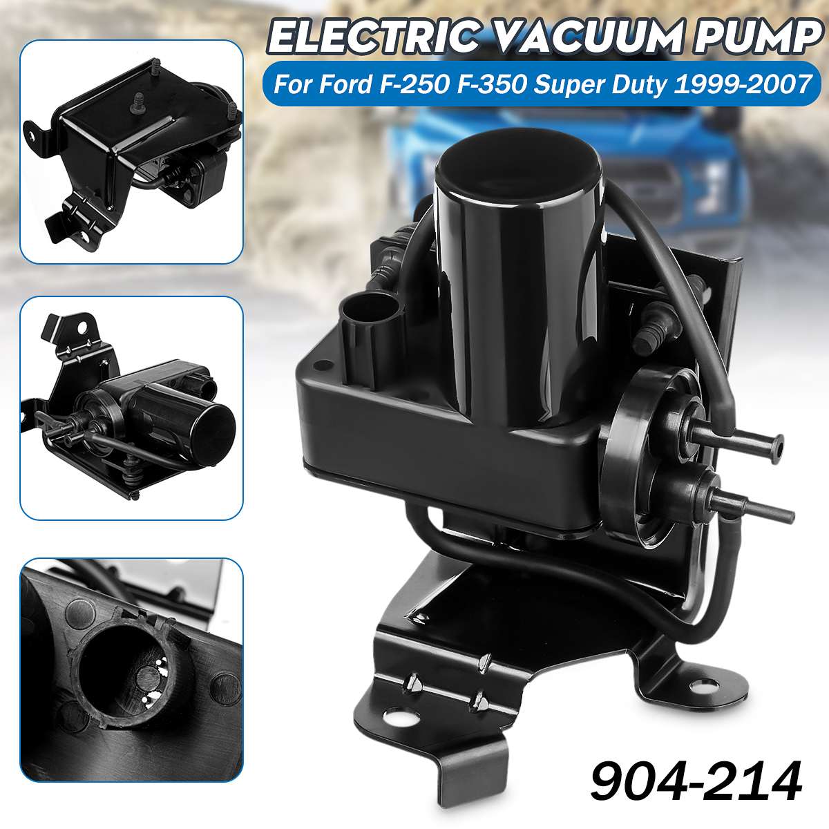 Car Diesel Electric Motor Vacuum Pump For Ford F250 F350 F450 F550 Super Duty For Dodge Ram 2500 3500