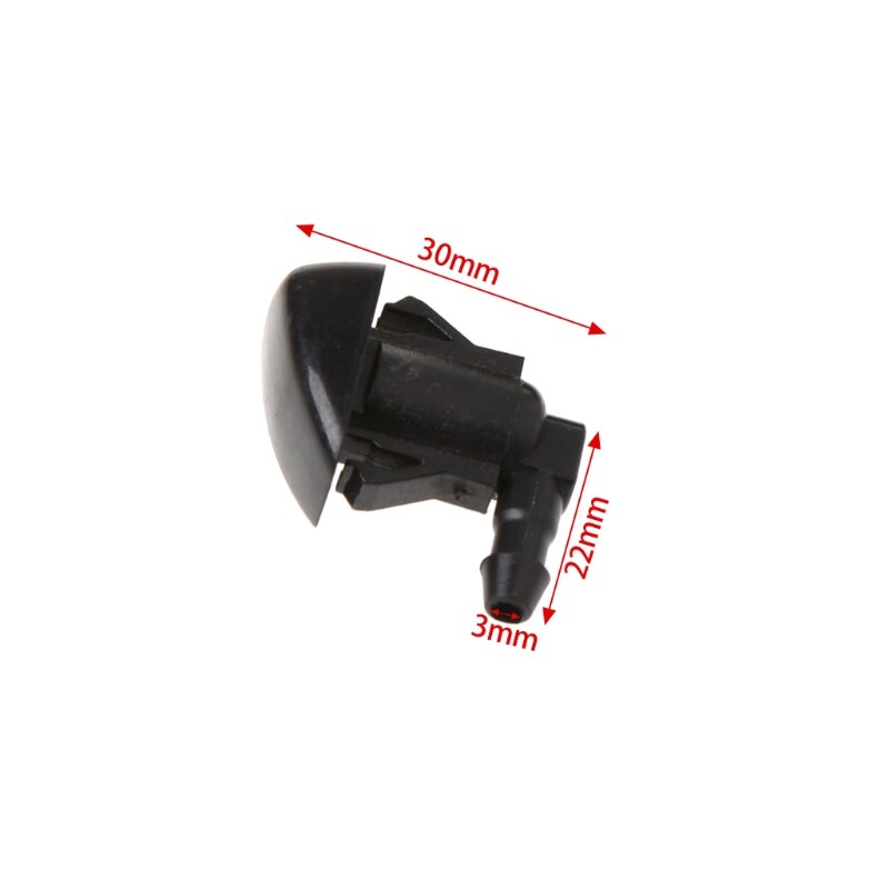 2Pcs Windshield Wiper Washer Jet Nozzle Spray For Toyota E120 Corolla Camry XV30